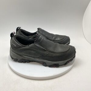 Merrell Shoes Womens 8 Coldpack Ice Moc Waterproof Slip‎ Ons J15752 Black